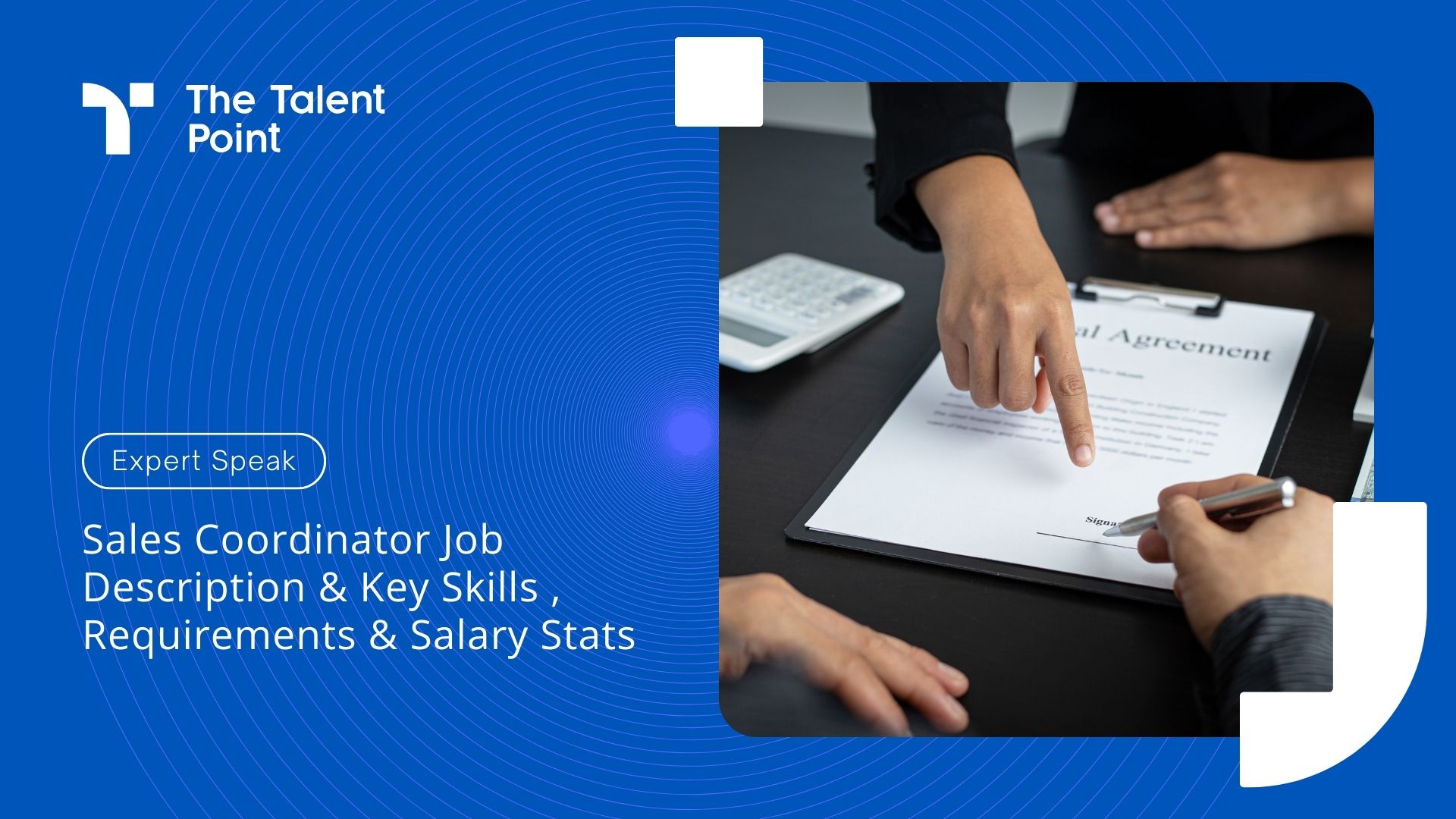 Sales Coordinator Job Description : Skills Required